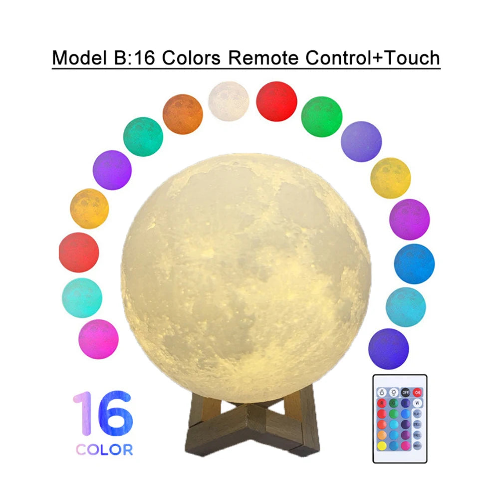 Luminaria Lua Cheia 3D