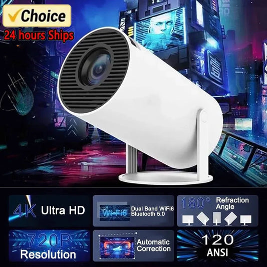 Projetor Portátil HY300 Smart 4K