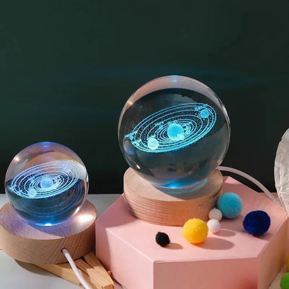 Luminária Bola de Cristal