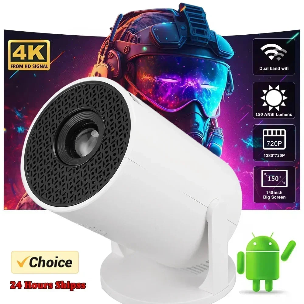 Projetor Portátil HY300 Smart 4K