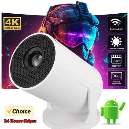 Projetor Portátil HY300 Smart 4K