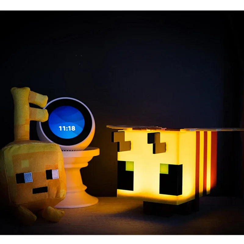 Luminária Abelha Minecraft