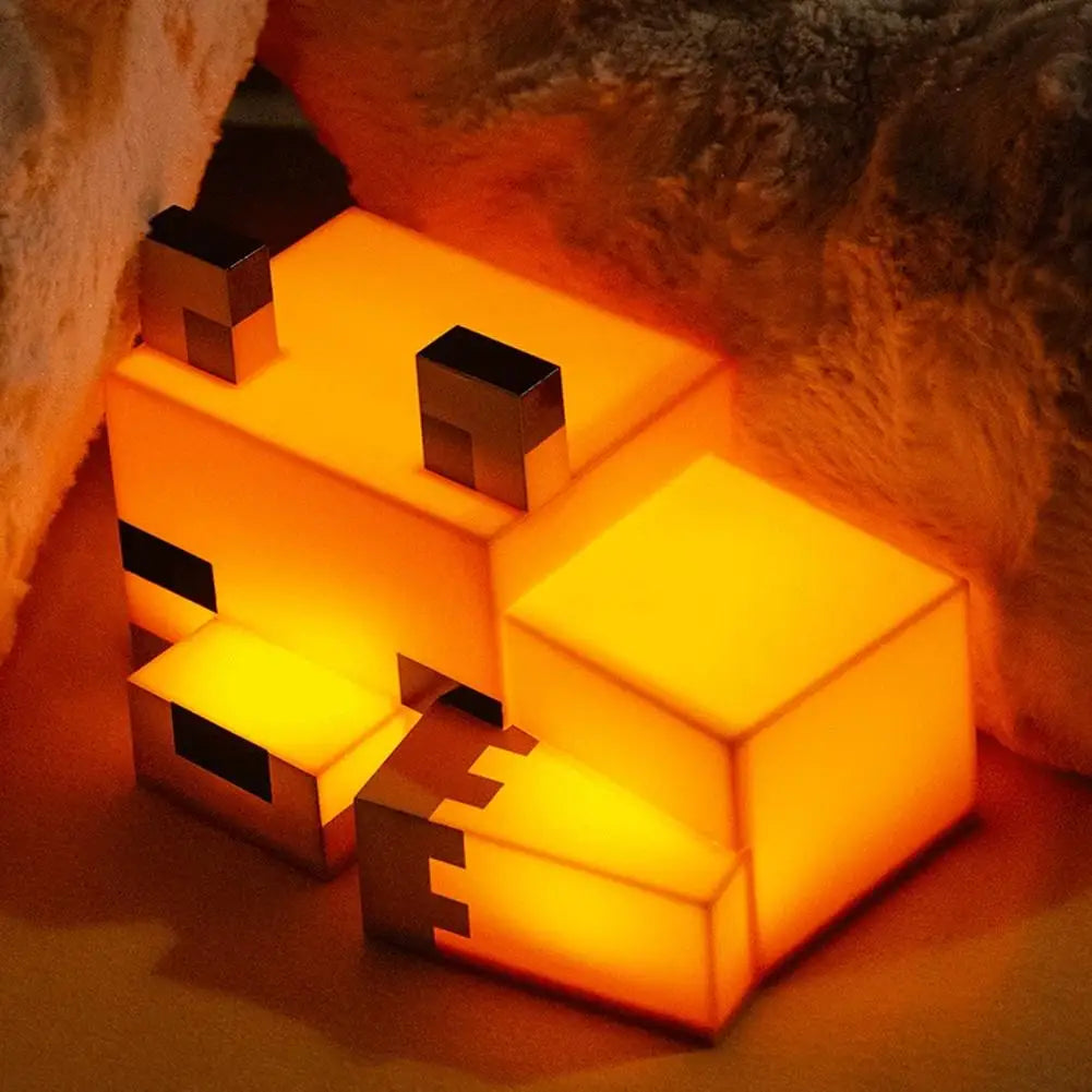 Luminária Raposa Minecraft