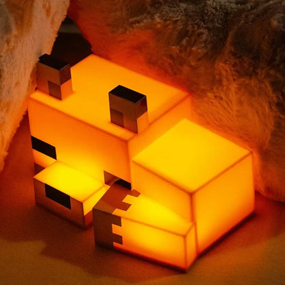 Luminária Raposa Minecraft