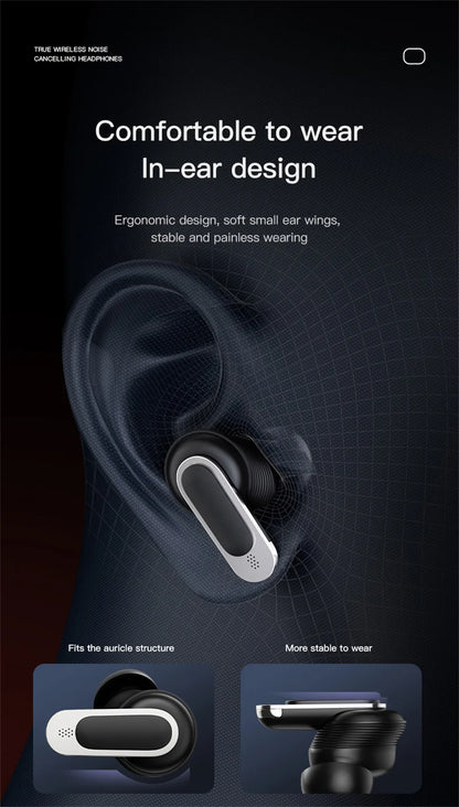 Fone de Ouvido Bluetooth com Tela Touch
