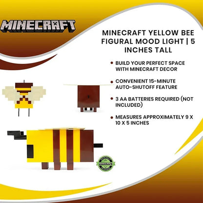 Luminária Abelha Minecraft