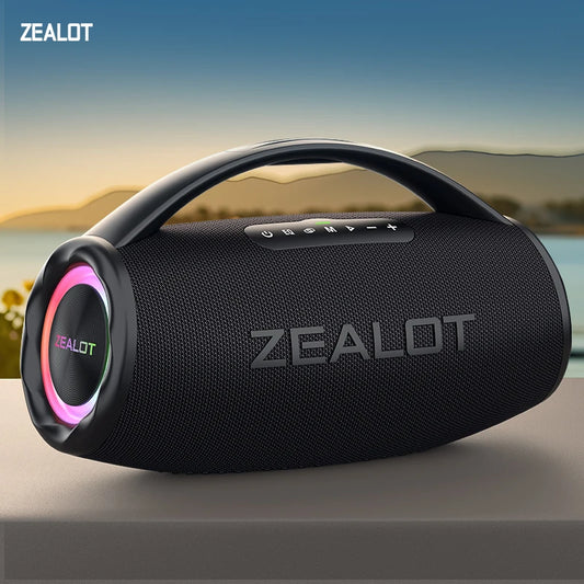 Caixa de Som Boombox - ZEALOT-S97 80W Bluetooth