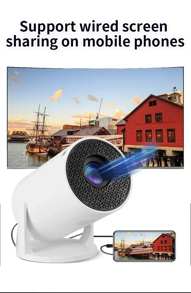 Projetor Portátil HY300 Smart 4K