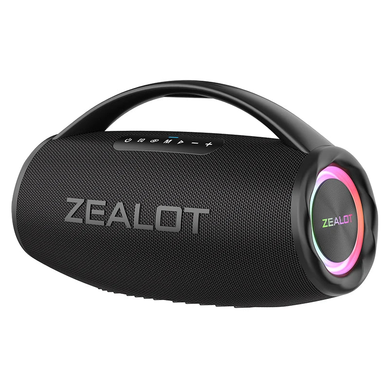 Caixa de Som Boombox - ZEALOT-S97 80W Bluetooth