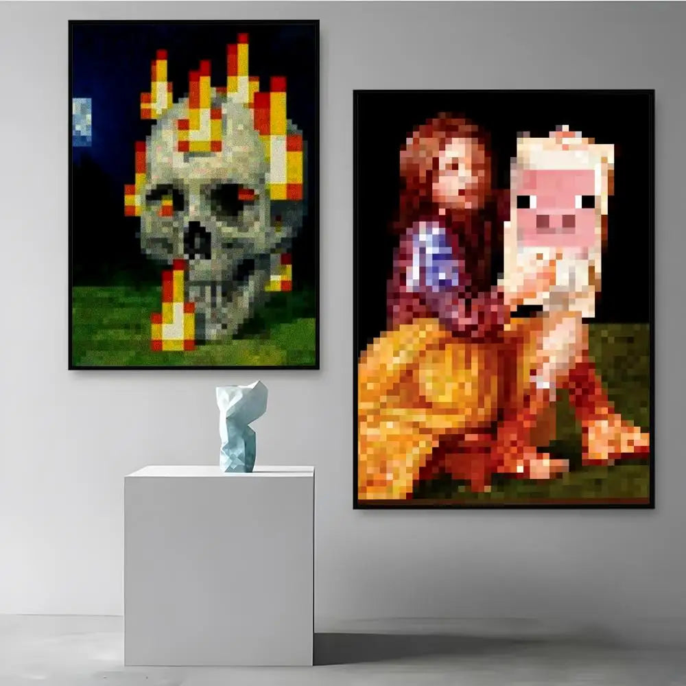 Quadros Clássicos Minecraft