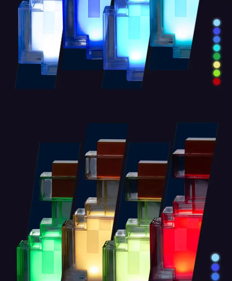 Luminária Poções Minecraft - 7 Cores